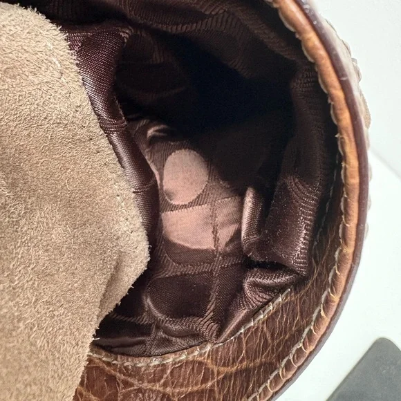 ♠️ Kate Spade ♠️ Brown Shoulder Bag with Suede and Leather - Picture 15 of 16